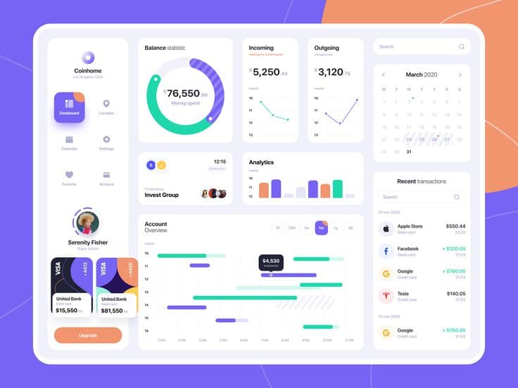 Finance Dashboard AppImg